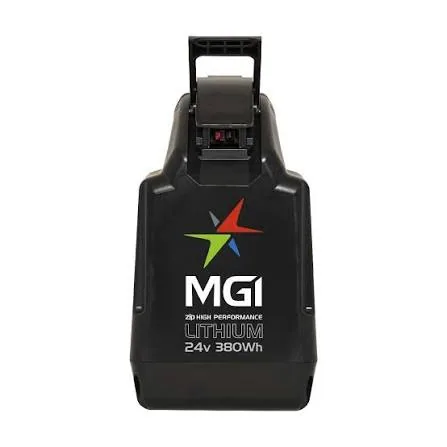 MGI 24V 380Wh 36-Hole Click & Go Lithium Battery Pack - main view