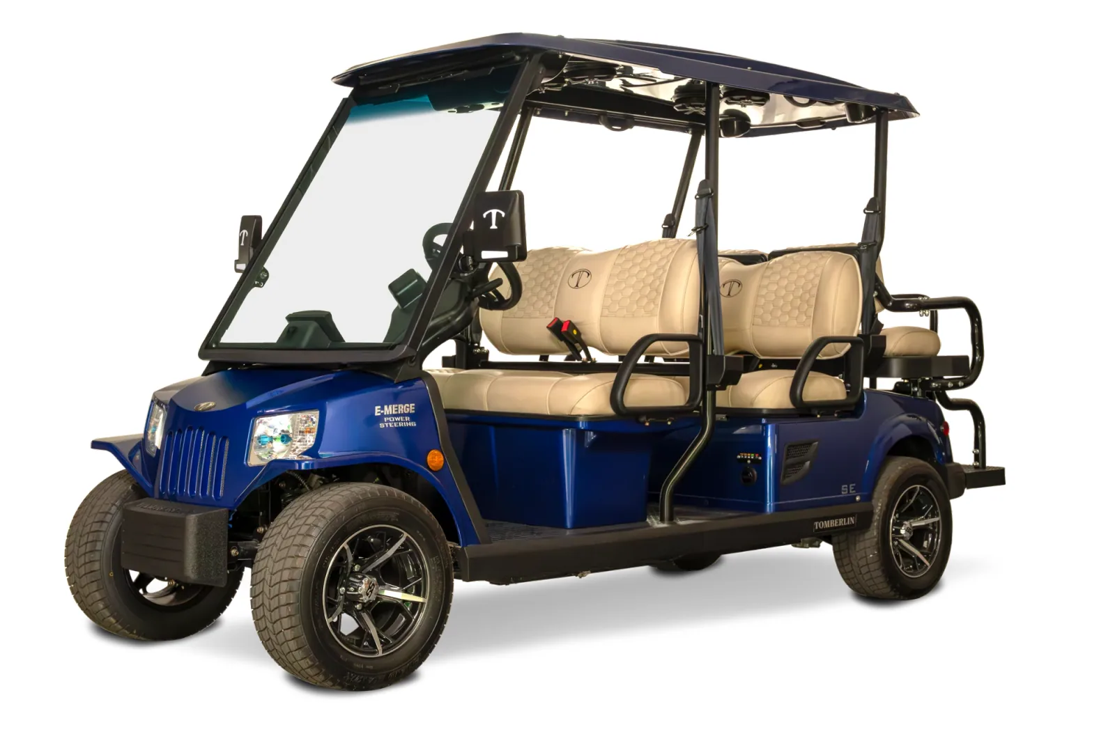 Tomberlin E-Merge SS 4-Seat Luxury Saloon Cart - main view